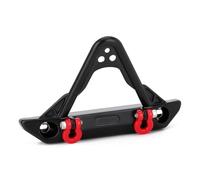 QOAKSDY Pièces RC pour Axial SCX24 pour Wrangler pour JLU pour Deadbolt Pièces De Mise À Niveau Pare-Chocs Avant en Métal avec Lumières 1/24 RC Crawler Car(A)