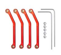 QOAKSDY Pièces RC pour Kyosho pour Mini-Z 4X4 pour Jimny 32523 1:18 RC Chenille pour Buggy Camion Pièces De Mise À Niveau De Voiture Tige De Liaison De Direction en Métal(Red)