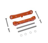 QOAKSDY Pièces RC pour LOSI pour Lasernut U4 pour Tenacity DB Pro 1/10 rc Cars Support De Bras De Suspension Arrière en Métal Pièces De Mise À Niveau De Bloc Fixe(Orange)