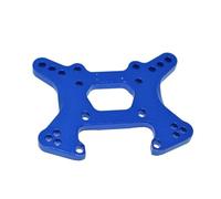 QOAKSDY Pièces RC pour LOSI pour Lasernut U4 pour Tenacity pour DB Pro Voiture RC 1/10 Tour D'amortisseur Avant en Métal Plaque De Support D'amortisseur Avant(Blue)