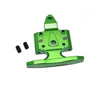 QOAKSDY Pièces RC pour LOSI pour Mini-t 2.0 2WD pour Stadium De Stade 1/18 RC, Accessoires De Mise À Niveau De Voiture, Pare-Chocs Avant en Métal Et Pivot Avant(Green)