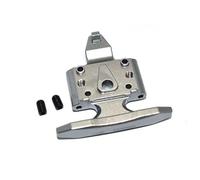 QOAKSDY Pièces RC pour LOSI pour Mini-t 2.0 2WD pour Stadium De Stade 1/18 RC, Accessoires De Mise À Niveau De Voiture, Pare-Chocs Avant en Métal Et Pivot Avant(Gray)