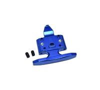 QOAKSDY Pièces RC pour LOSI pour Mini-t 2.0 2WD pour Stadium De Stade 1/18 RC, Accessoires De Mise À Niveau De Voiture, Pare-Chocs Avant en Métal Et Pivot Avant(Blue)