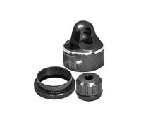 QOAKSDY Pièces RC pour LOSI pour PROMOTO-MX LOS06000 LOS06002 1/4 RC, Accessoires De Mise À Niveau De Moto, Couvercle De Capuchon D'amortisseur en Métal LOS263008(Black)