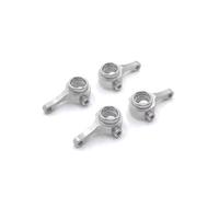 QOAKSDY Pièces RC pour Mini-Q9 Pièces De Voiture RC 1/28 Accessoires De Mise À Niveau en Métal Coupelles De Direction Avant Et Arrière(Silver)