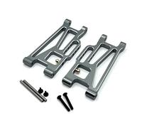 QOAKSDY Pièces RC pour MJX 10208 pour Monster Pièces De Voiture RC 1/10 en Métal Améliorées Et Modifiées pour Accessoires De Bras Oscillant(Gray)