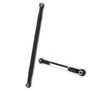 QOAKSDY Pièces RC pour MN MN86K MN86KS 1/12 rc Cars Crawler Upgrade Piece De Rechange Lien De Direction Réglable Lien Servo Tige De Traction Bras Servo(Black)