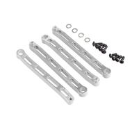 QOAKSDY Pièces RC pour MN pour MN168 LC79 pour MN78 1/12 rc Cars Métal pour Châssis Tige De Fixation Mise À Niveau Cadre Fixation Liaison Accessoires(Silver)