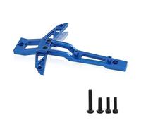 QOAKSDY Pièces RC pour Traxxas 1/8 pour Maxx pour Slash 6S 1/10 pour Maxx V2 2.0 4WD rc Cars Métal Front pour Le Châssis(Blue)