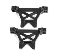 QOAKSDY Pièces RC pour TRAXXAS pour E-Maxx pour T-Maxx Kit De Support D'amortisseurs Avant Et Arrière en Alliage D'aluminium pour Pièces De Mise À Niveau De Voiture RC 1/10