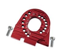QOAKSDY Pièces RC pour Traxxas pour TRX4 pour Defender pour Bronco G500 pour TRX6 G63 1/10 RC Pièces De Mise À Niveau De Voiture sur Chenilles Support Moteur Plaque Fixe(Red)