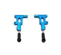 QOAKSDY Pièces RC pour TRF416 Voiture RC 1/10 Accessoires De Pièces De Mise À Niveau Lot De 2 Suspensions Supérieures Avant en Métal pour Bras Oscillant