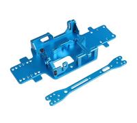 QOAKSDY Pièces RC pour WLtoys 284161 284010 284131 K989 K969 K979 P929 P939 1/28 RC, Moteur De Batterie De Servo De Voiture Fixe pour Pièces De Mise À Niveau De Siège(Blue)
