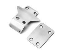 QOAKSDY RC Accessoire De Pièce pour Kyosho pour MP10 9E Protection De Châssis Avant Et Arrière en Acier Inoxydable Pièces Mise À Niveau Voiture RC Accessoires Modification TO-235-220