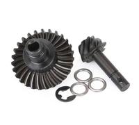 QOAKSDY RC Accessoire De Pièce pour SCX10 II 90046 90047 pour Axial AR44 pour Fimonda Pièces De Mise À Niveau L'ensemble D'engrenages Coniques en Acier Trempé 24T/27T/30T/33T(8T 27T)