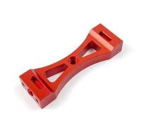 QOAKSDY RC Accessoire De Pièce pour WPL B1 B14 B16 B24 C14 C24 C44 B36 pour MN D90 D91 D99S pour MN99s MN40 MN99 Supports Montage Cadre pour Traverse Métal Pièces De Mise À Niveau Voiture RC(Red)