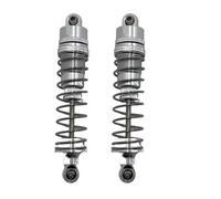 QOAKSDY RC Amortisseur pour Les Pièces De Voiture RC HB R1001 R1002 R1003 1/10, Accessoires, Amortisseurs Hydrauliques Avant Et Arrière en Métal(Silver)