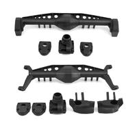QOAKSDY RC Pièces avec pour Axial pour Capra pour UTB10 1.9 pour UTB 1/10 RC Pièces De Mise À Niveau Voiture sur Chenilles Boîtier D'essieu Portail Avant Et Arrière en Plastique(Rear and Front)