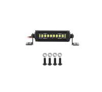 QOAKSDY RC Pièces avec pour Axial pour SCX10 90046 pour Traxxas pour TRX4 pour Slash pour Rustler Barre Lumineuse De Mise À Niveau Voiture RC 1/8 1/10 Feux Toit(55mm)