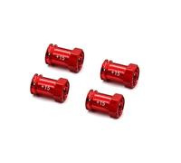 QOAKSDY RC Pièces avec pour Traxxas pour Mini pour E-Revo pour Slash pour Rally pour Summit 1/16 Pièces De Voiture Radiocommandée Rallonges Moyeu Roue Hexagonales en Métal