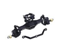 QOAKSDY RC-Set essieu Avant pour TRX4-M pour Defender K10, Pièces De Mise À Niveau du Châssis, Télécommande 1/18, Chenilles, Essieux Portes Avant Et Arrière en Métal(Front Axle)