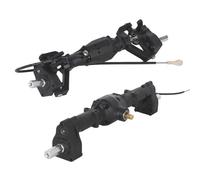 QOAKSDY RC-Set essieu Avant pour Trx4m Modèle D'essieu De Voiture Télécommandé, Accessoires Mise À Niveau, Essieux Avant Et Arrière pour Essieu 1/18 RC
