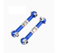QOAKSDY RC Tige de Traction pour HSP 102017 122017 Pièces De Mise À Niveau pour Voiture Télécommandée 1/10 2 Pièces De Liaison Avant Et Arrière, Servos Et Tige De Traction(Dark Blue)