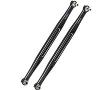 QOAKSDY RC Tige de Traction pour Traxxas 1/5 pour X-Maxx pour WideMaxx 8S 1/6 pour XRT 8S Pièces De Mise À Niveau pour Voitures Télécommandées 2 Biellettes De Direction Avant(Black)