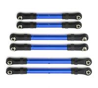 QOAKSDY RC Tige de Traction pour Trxs pour Slash pour Hoss pour Rustler pour Stampede 4x4 1/10 rc Cars Tendeurs Tige De Traction Tige De Liaison Tige De Direction Pièces De Mise À Niveau(Blue)