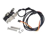 QOAKSDY Voiture télécommandée Pièce pour EC160 E111 Double E E010, Seau métallique, treuil électrique, connecteur pour Rapide, Pelle RC pour pièces de Mise à Niveau modèle(Electric Changer)