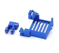QOAKSDY Voiture télécommandée Pièce pour TRAXXAS 1/5 pour X-MAXX 1/6 pour XRT 1/10 pour MAXX RC, Pièces De Voiture, Adaptateur Montage Servo en Métal Et Bras 25T 7749(Blue)