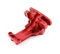 QOAKSDY Voiture télécommandée Pièce pour TRAXXAS 1/5 pour X-MAXX 6S 8S 1/6 pour XRT RC Pièces De Voiture Couvercle Boîte Vitesses Différentiel Cloison Supérieure Avant en Métal 7720(Red)