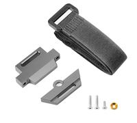 QOAKSDY Voiture télécommandée Pièce pour Traxxas pour Slash 2WD 1/10 RC, Pièces De Mise À Niveau Voiture en Métal 3S 4s, Ensemble Supports Batterie Hauts(Black)