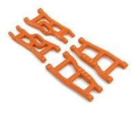 QOAKSDY Voiture télécommandée Pièce pour Traxxas pour Slash 2WD pour VXL pour Nitro pour pour Rustler 1/10 RC Pièces De Mise À Niveau Voiture Ensemble Bras Suspension Avant Et Arrière(Yellow)