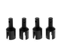 QOAKSDY Voiture télécommandée Pièce pour Traxxas pour Sledge 1/8 RC, Pièces De Mise À Niveau Voiture, Accessoires, 4, Tasse Sortie Différentielle Avant Et Arrière en Acier Métallique 9583