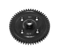 QOAKSDY Voiture télécommandée Pièce pour Traxxas pour Sledge 1:8 RC, Pièces De Mise À Niveau Voiture, Dents en Acier Renforcé, Module 1.0, 46T 52T, Pignon Moteur(52T)