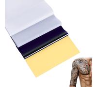 Qobobo Papier Transfert Tatouage 50 Feuille Papier Tatouage Temporaire Format A4 Papier Carbonne Stencil Tatouage Transfert