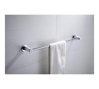 qobobo® Porte-serviettes mural en acier inoxydable pour salle de bain, WC, cuisine, 55 cm, perçage