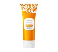 QOCUILC 1 Pièces Gel Exfoliant Naturel,Gel Exfoliant Orange,Exfoliant Doux,Gentle Exfoliating Orange,Gel de Nettoyage,Exfoliant pour le Visage pour un Nettoyage en Profondeur,Gel Gommant éclaircissant