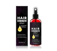 QOCUILC Sérum capillaire à l'huile de romarin et de ricin, Sérum volumisant et lissant pour hommes et femmes, 60 ml ml