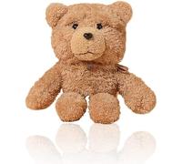 QoKcoahn Coque en peluche mignonne de dessin animé pour AirPods 4 4e génération, ours en peluche Kawaii 3D, coque en silicone souple avec porte-clés, cool et amusant, pour AirPods 4