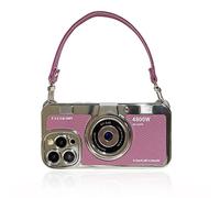 QoKcoahn Coque pour iPhone 14 Pro Max,Coque 3D Kawaii Mignon Couverture de Dessin Animé Drôle avec Porte - Clés Soft Silicone Drop Cover pour iPhone 14 Pro Max