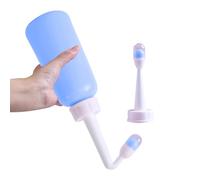 qokeeu Bidon De Toilette Portable Voyage - Pulvérisateur Détachable Résistant à la Chaleur Portable pour Toilettes | Douchette Bidet de Voyage | Pour Femmes Enceintes Soins Post-Opératoires