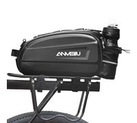 qokeeu Büchel Sacoche de vélo pour porte-bagages I Étanche I Avec poignée de transport I Sacoche de vélo Porte-bagages Sac de vélo Sac arrière pour chaussures, téléphone portable, appareil photo