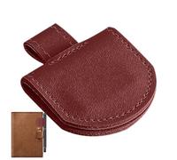 qokeeu Marque-page avec Porte-stylo,Marque-Pages Cuir Magnétique avec Attache-Crayon - Accessoires pour Étude Bureau Journal Voyage Salle de Classe