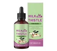 qokeeu Soutien du foie pour chiens, gouttes liquides pour soins du foie | Santé Bien-être Complément alimentaire Gouttes liquides pour chiens de petite, moyenne et grande taille et