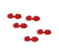 QOKLIYUI Accessoires de couture Sew With Heritage : boutons grenouilles à nœud chinois pour une personnalisation classique et tendance. Ces boutons