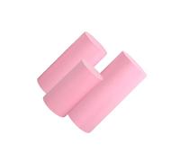 QOKLIYUI Ensemble de 3 élégants couvre-socles cylindriques pour décoration de table gâteau d'anniversaire. Produit : couvre-socles cylindriques pour présentoirs à desserts, rose clair