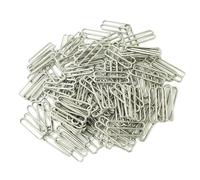 QOKLIYUI Ensemble de clips métalliques à coudre de rechange pour bretelles soutien-gorge - Accessoires innovants pour bretelles lingerie - Pour Dimensions extérieures : 28 x 11 x 1,5 mm / 1, pouce
