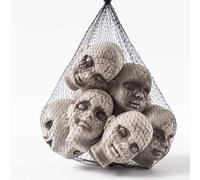 QOKLIYUI Ensemble d'halloween, tête de poupée effrayante en Plastique, Ensemble d'ornements, d'accessoires d'horreur pour poupée bébé à Faire soi-même, Accessoires pour d'halloween, tapez+3